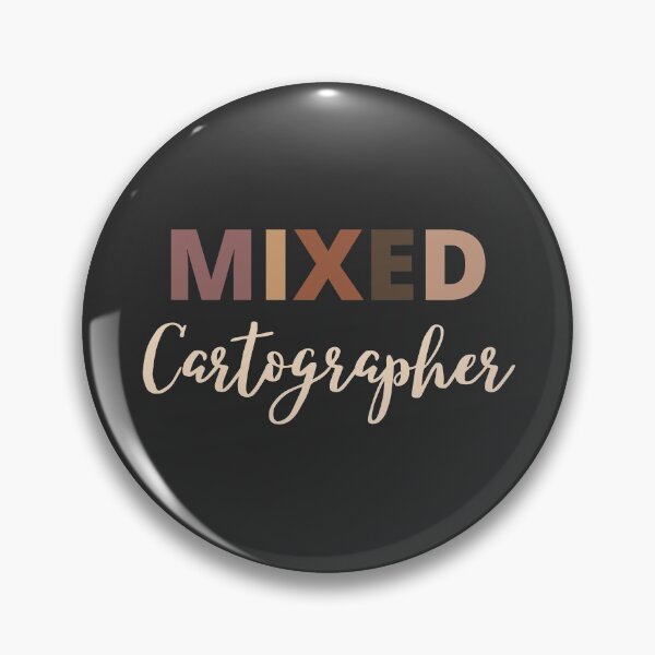 Item preview, Mixed Race Cartographer designed and sold by LAST WEEK'S STOLEN AESTHETICS.