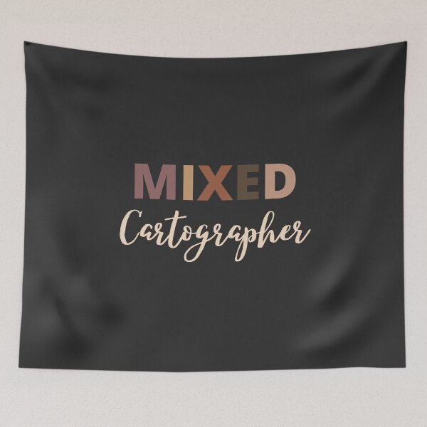 Item preview, Mixed Race Cartographer designed and sold by LAST WEEK'S STOLEN AESTHETICS.
