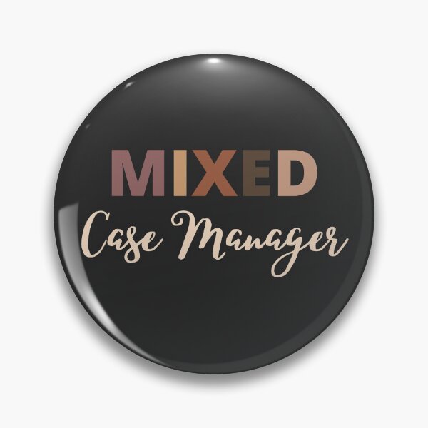 Item preview, Mixed Race Case Manager designed and sold by LAST WEEK'S STOLEN AESTHETICS.