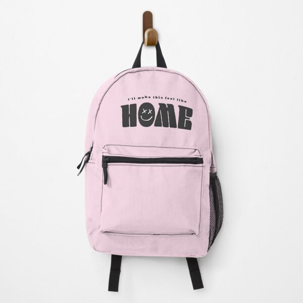 Item preview, LT Home smiley PINK designed and sold by halfaheart.