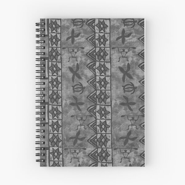 Item preview, Vintage Hawaiian Tapa Lava Gray designed and sold by J Marielle Designs.