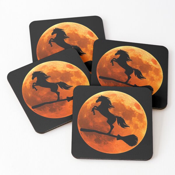 Item preview, Horse Silhouette Moon Halloween designed and sold by alaechamlal.