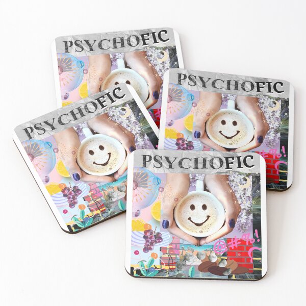 Item preview, PSYCHO COFFEE LOVER COFFEE ADDICT PSYCHOFIC designed and sold by Flirt-Teez.