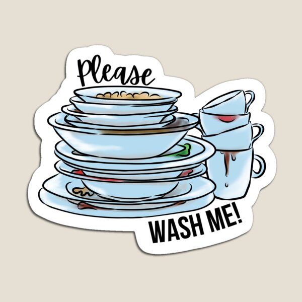Item preview, Please Wash Me designed and sold by Moved2Create.