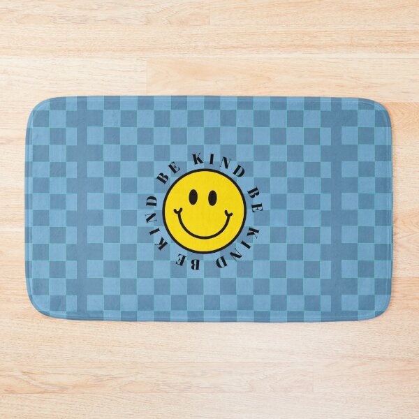 Item preview, Blue Checkerboard Be Kind  designed and sold by Art by Amanda.
