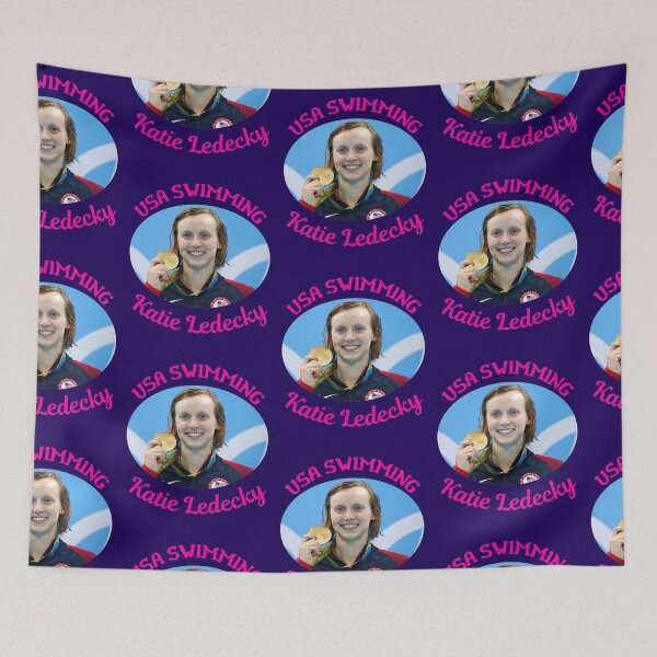 Item preview, Usa Swimming Katie Ledecky   designed and sold by WoodburyLake.