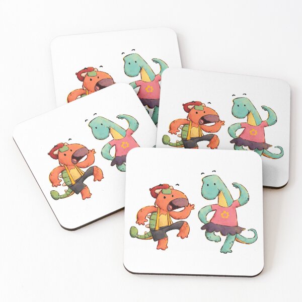 Item preview, Andy Ankylosaurus and Beverly Brachiosaurus designed and sold by OwlHollow.