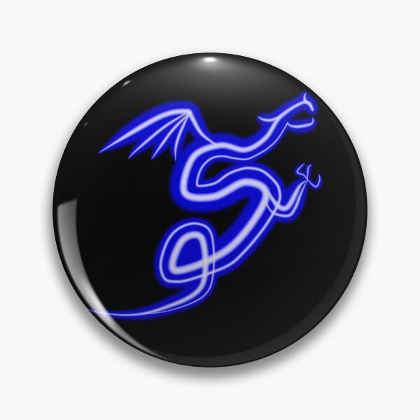 Item preview, Cobalt Neon Dragon designed and sold by FalcoSkyWolf.