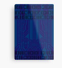 Cyberpunk Pattern 6 Metal Print