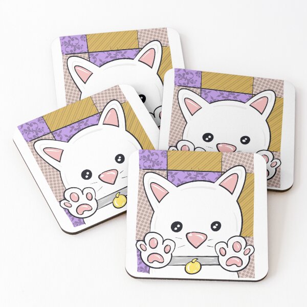 Item preview, Little White Cat designed and sold by missmann.