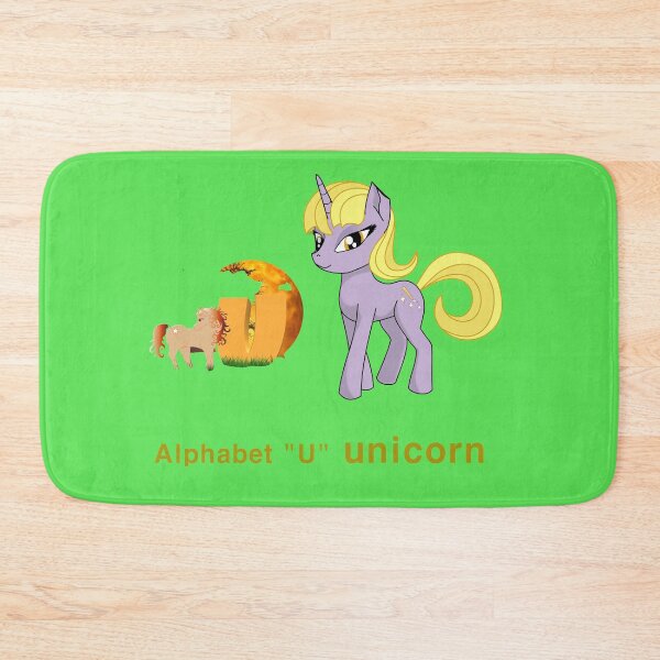 Item preview, Alphabet "U" unicorn designed and sold by mostheristore.