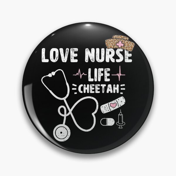 Item preview, Love Nurse Life Cheetah designed and sold by ecomdesign.