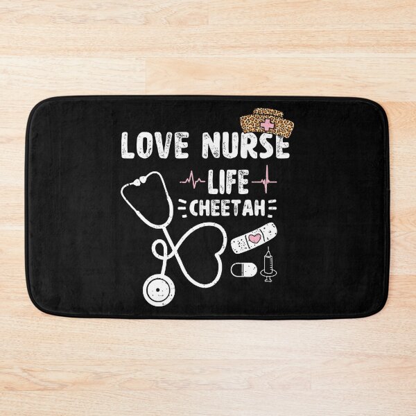 Item preview, Love Nurse Life Cheetah designed and sold by ecomdesign.