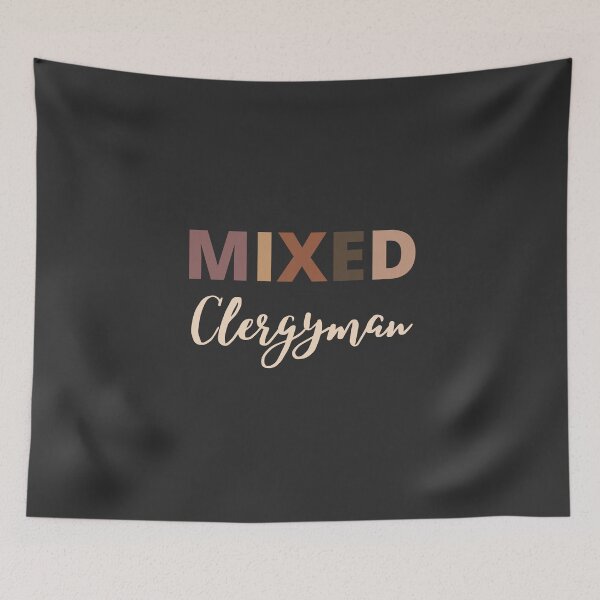 Item preview, Mixed Race Clergyman designed and sold by LAST WEEK'S STOLEN AESTHETICS.