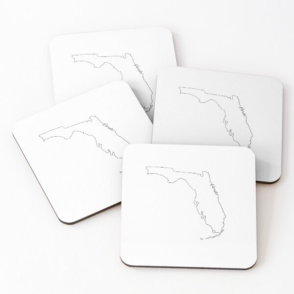 Item preview, florida map designed and sold by BrownBoujieBomb.