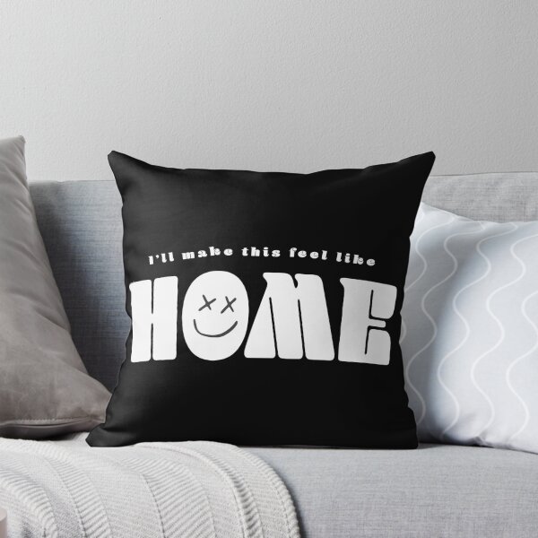 Item preview, LT Home smiley WHITE designed and sold by halfaheart.