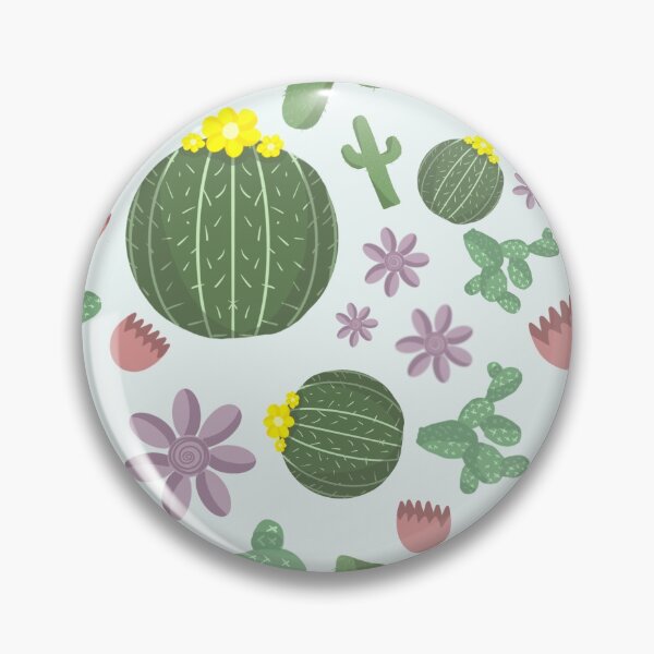 Item preview, Cactuses & Flowers Pattern designed and sold by illustrationsML.