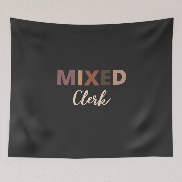 Item preview, Mixed Race Clerk designed and sold by LAST WEEK'S STOLEN AESTHETICS.