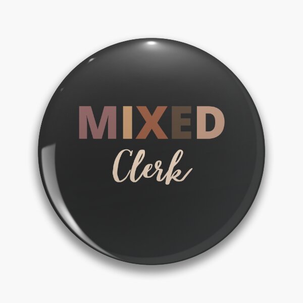 Item preview, Mixed Race Clerk designed and sold by LAST WEEK'S STOLEN AESTHETICS.