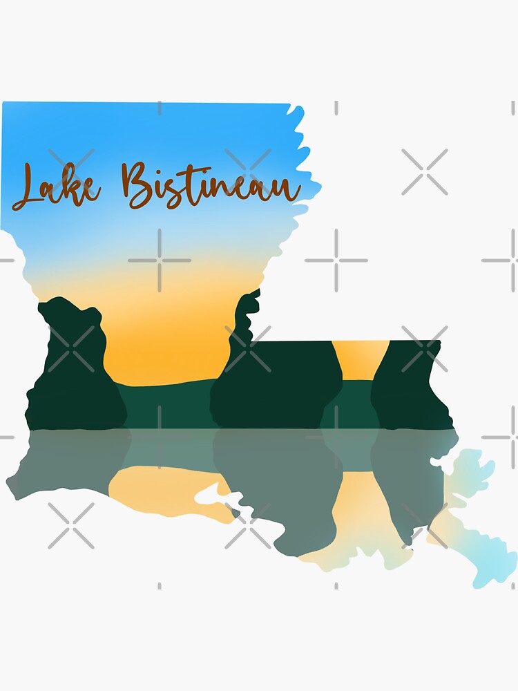 "Lake Bistineau State Park " Sticker for Sale by arhniemeyer Redbubble