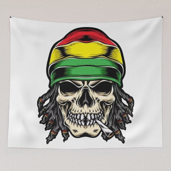 Item preview, Skull and scarf - Skull - Fear - Halloween designed and sold by rahman-7.