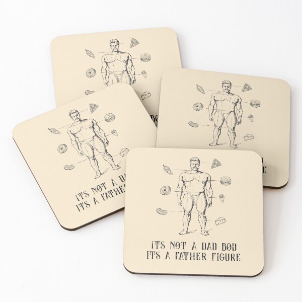 Item preview, It’s not a Dad Bod it’s a Father Figure Drawn designed and sold by NWCreative.