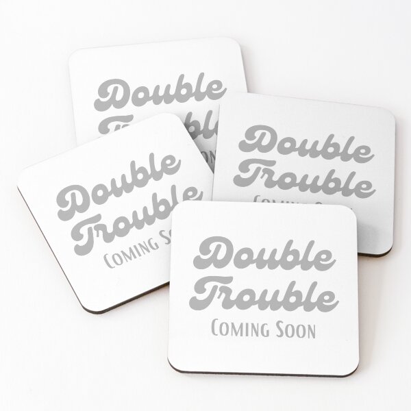 Item preview, Double Trouble | Twins | Twin Mom designed and sold by Presto Prints Design.