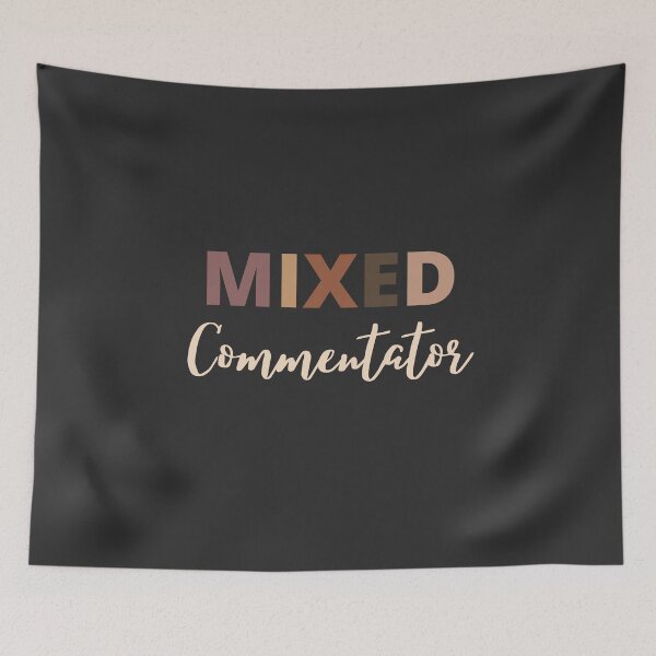 Item preview, Mixed Race Commentator designed and sold by LAST WEEK'S STOLEN AESTHETICS.