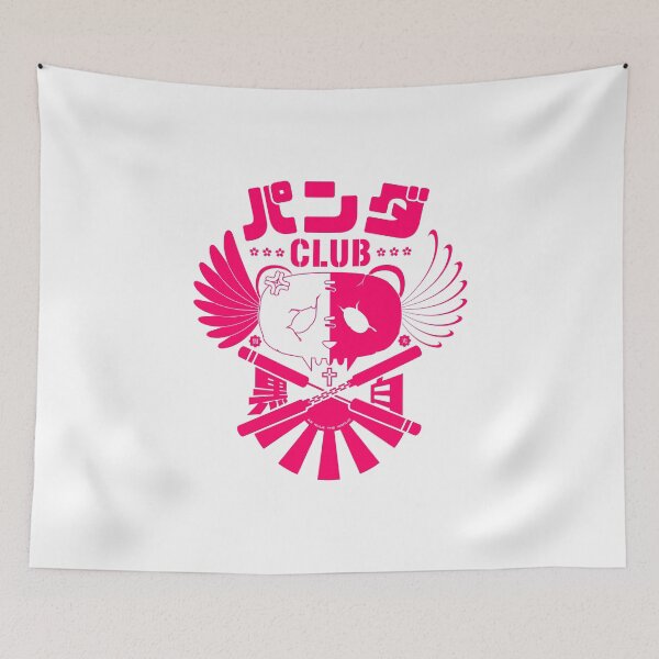 Item preview, Panda Club Logo Design (Pink) (V2) designed and sold by PandaPawPaw.