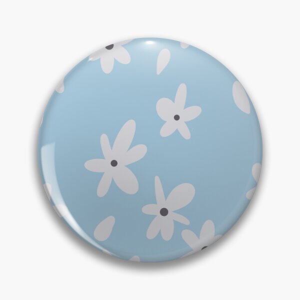 Item preview, light blue flowers ( medium) designed and sold by Seabarg.