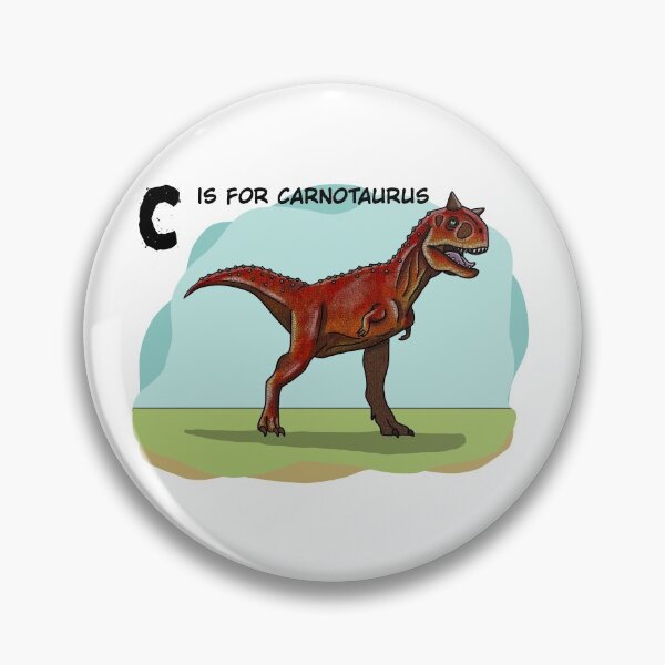Item preview, Carnotaurus dinosaur designed and sold by Artbychb.