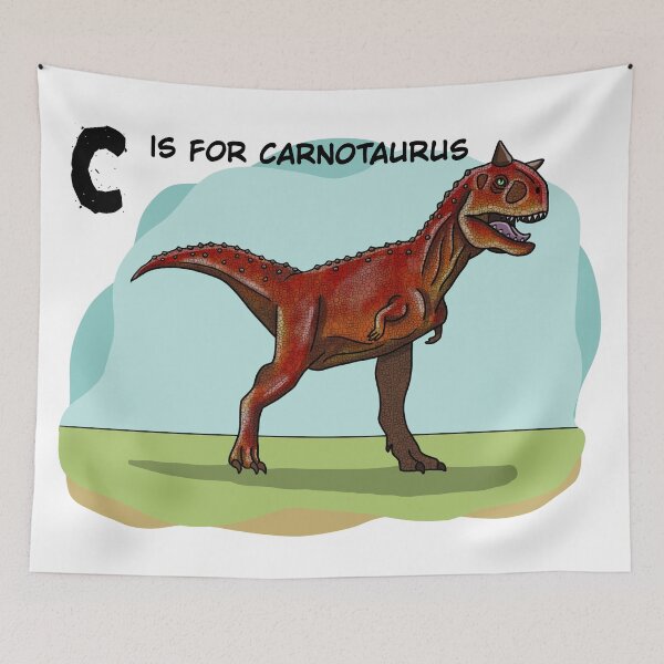 Item preview, Carnotaurus dinosaur designed and sold by Artbychb.