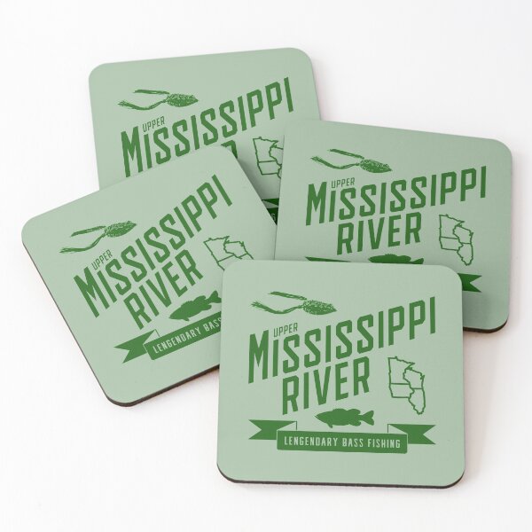 Item preview, Upper Mississippi River Bass Fishing designed and sold by Favorite Waters Outfitters.