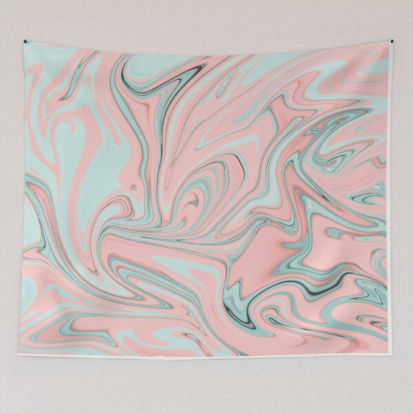 Item preview, Pink Palette Abstract Painting Color Study Series B-13 designed and sold by ZekeArtPrints.