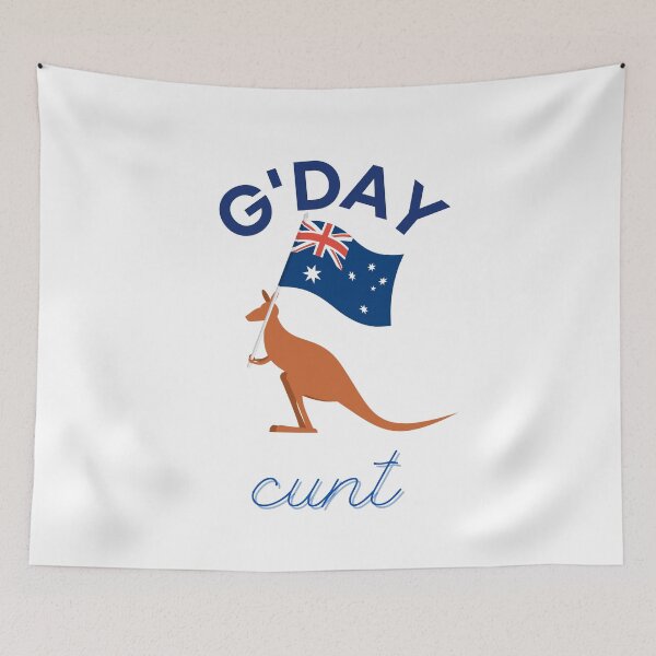 Item preview, G'day Cunt designed and sold by Flirt-Teez.