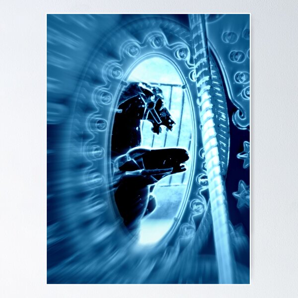 Item preview, Midnight Horseys Through The Looking Glass designed and sold by Jean Gregory Evans.