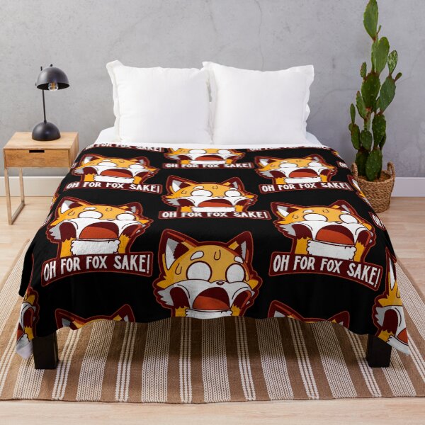 Item preview, Oh For Fox Sake funny cartoon fox  designed and sold by CitrinAvid8.