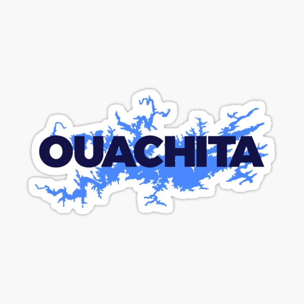 Lake Ouachita Arkansas Sticker