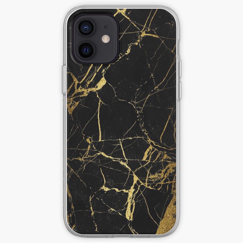 "gold and black marble" iPhone Case & Cover by areckewey Redbubble