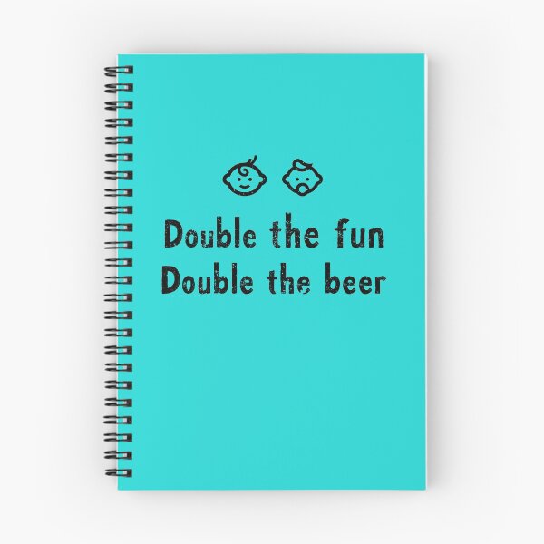 Item preview, Double the Fun Double the Beer Twin Dad  designed and sold by NWCreative.