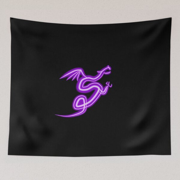 Item preview, Purple Neon Dragon designed and sold by FalcoSkyWolf.