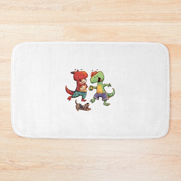 Item preview, Carl Carnotaurus and David Dilophosaurus designed and sold by OwlHollow.