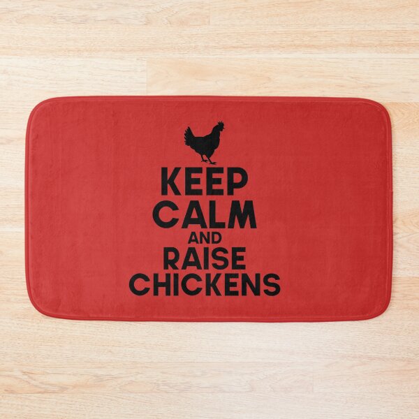 Item preview, Keep Clam And Raise Chicken Funny Farm Quote designed and sold by DesignHouse07.