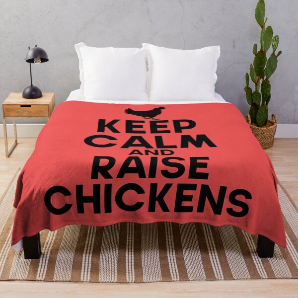 Item preview, Keep Clam And Raise Chicken Funny Farm Quote designed and sold by DesignHouse07.