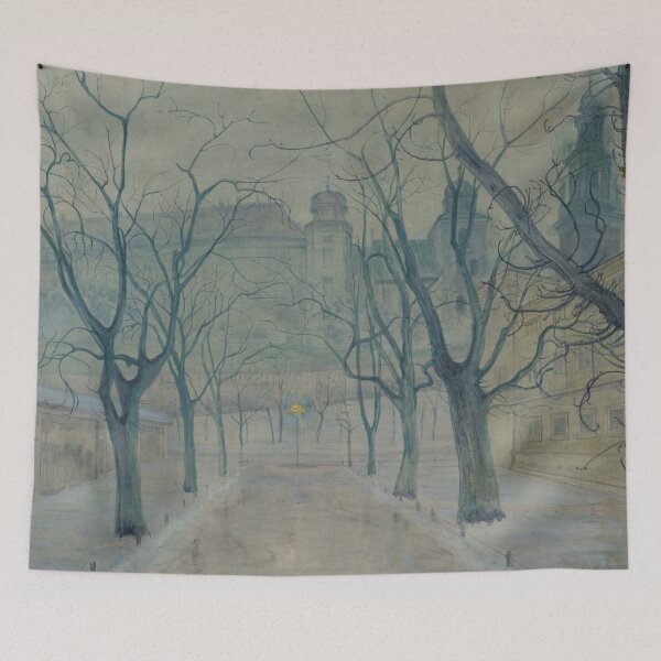 Item preview, Early Morning near the Wawel Castle (Planty Park at Dawn) (1894) by Stanisław Wyspiański  designed and sold by sunny-007.