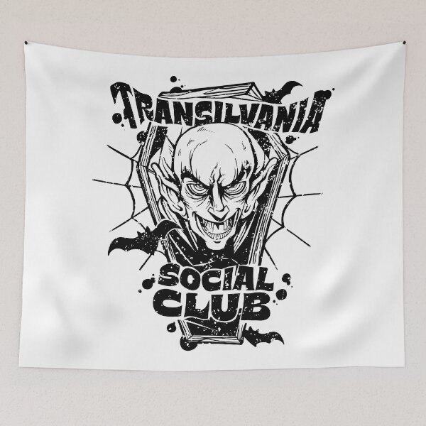 Item preview, Transylvania Social Club // Funny Nosferatu Vampire designed and sold by SLAG-Creative.