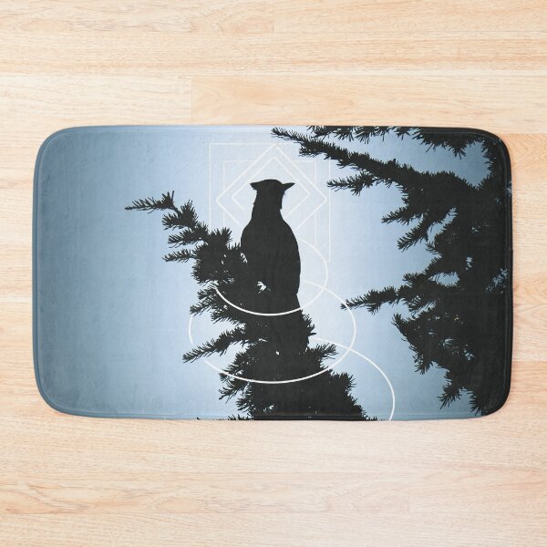 Item preview, Blue Jay Silhouette Geometric designed and sold by Robtography.