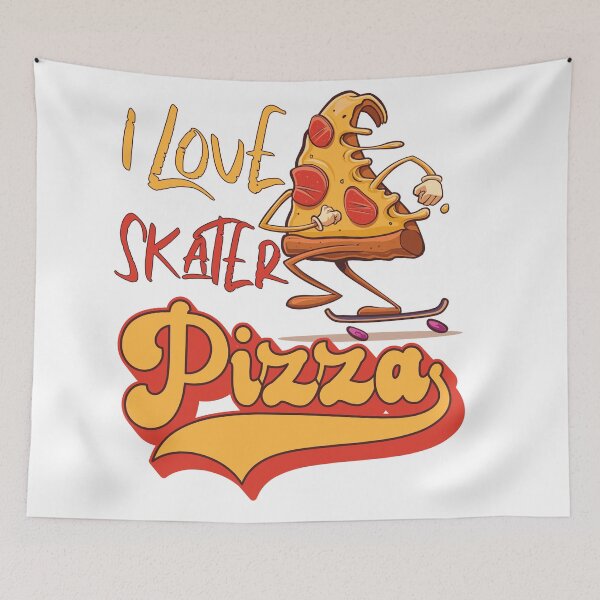 Item preview, I Love Skater Pizza designed and sold by PROMEN Creativity.