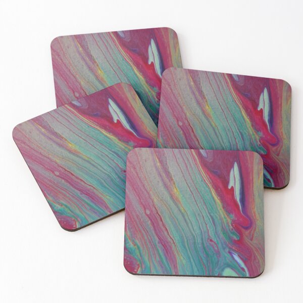 Item preview, Red and Green Layered Painting designed and sold by cmag13.