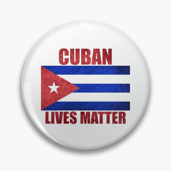 Item preview, Cuban Lives Matter Distressed Cuban Flag designed and sold by Gsallicat.